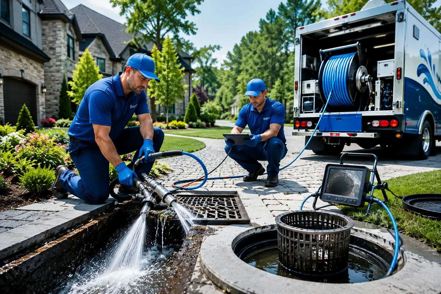 Local outdoor drain cleaning professionals in Page, ND